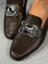 CASTEL Hakiki Süet Kahverengi Loafer